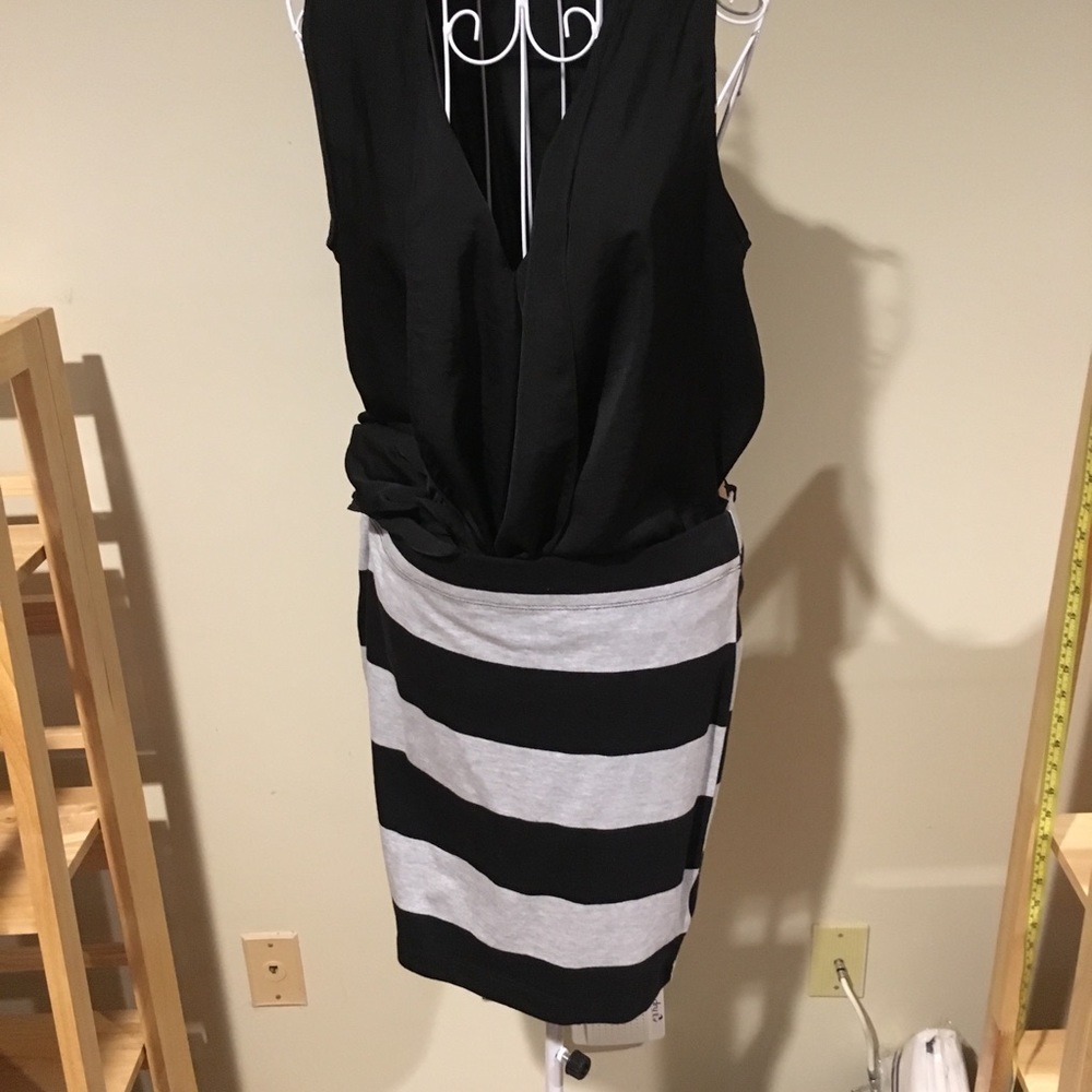 NWT Gap Cotton Striped Pencil Skirt L